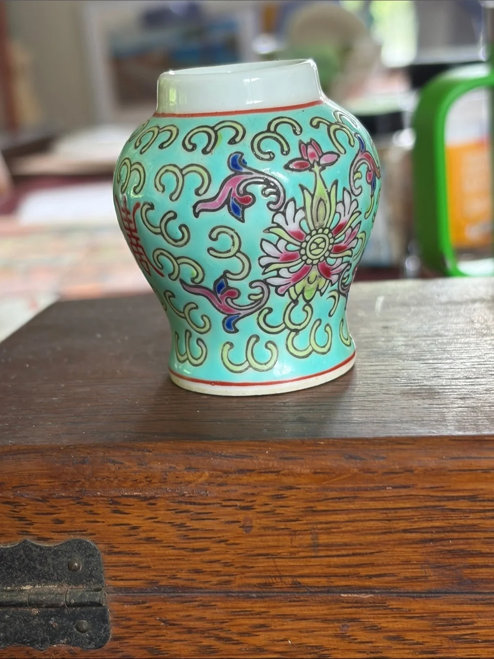 Mini Cloisonné Decoratively Vase Trio